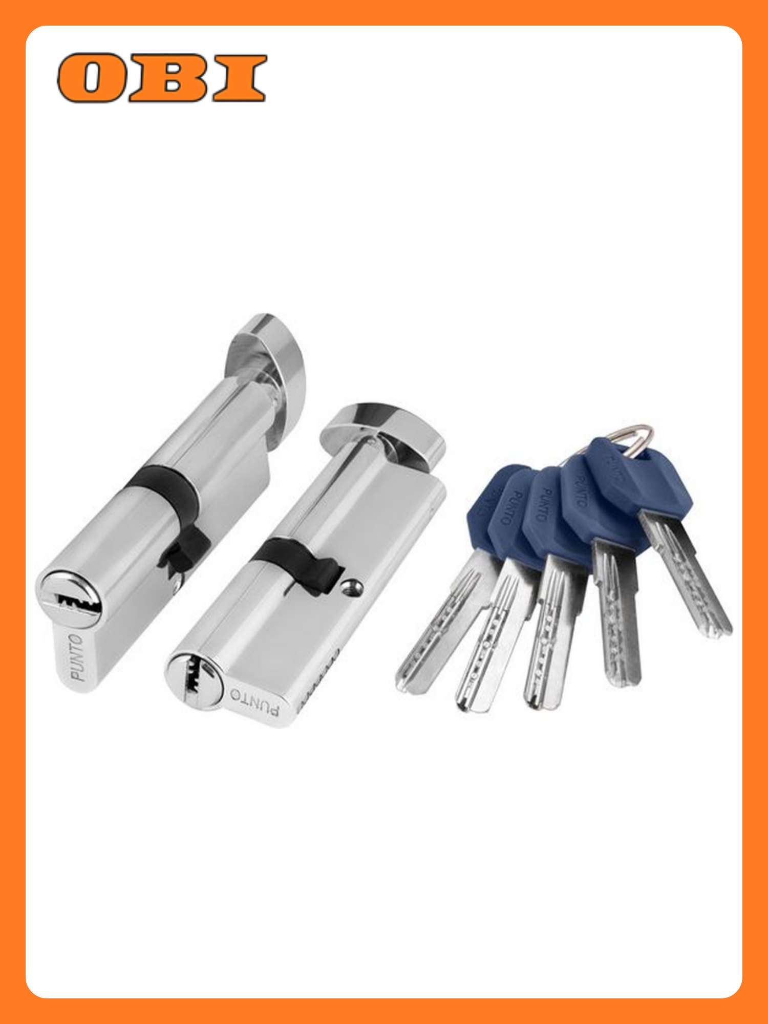 Цилиндровый механизм (Z402/90) Z4002Knob90(40+10+40) с вертушкой CP хром