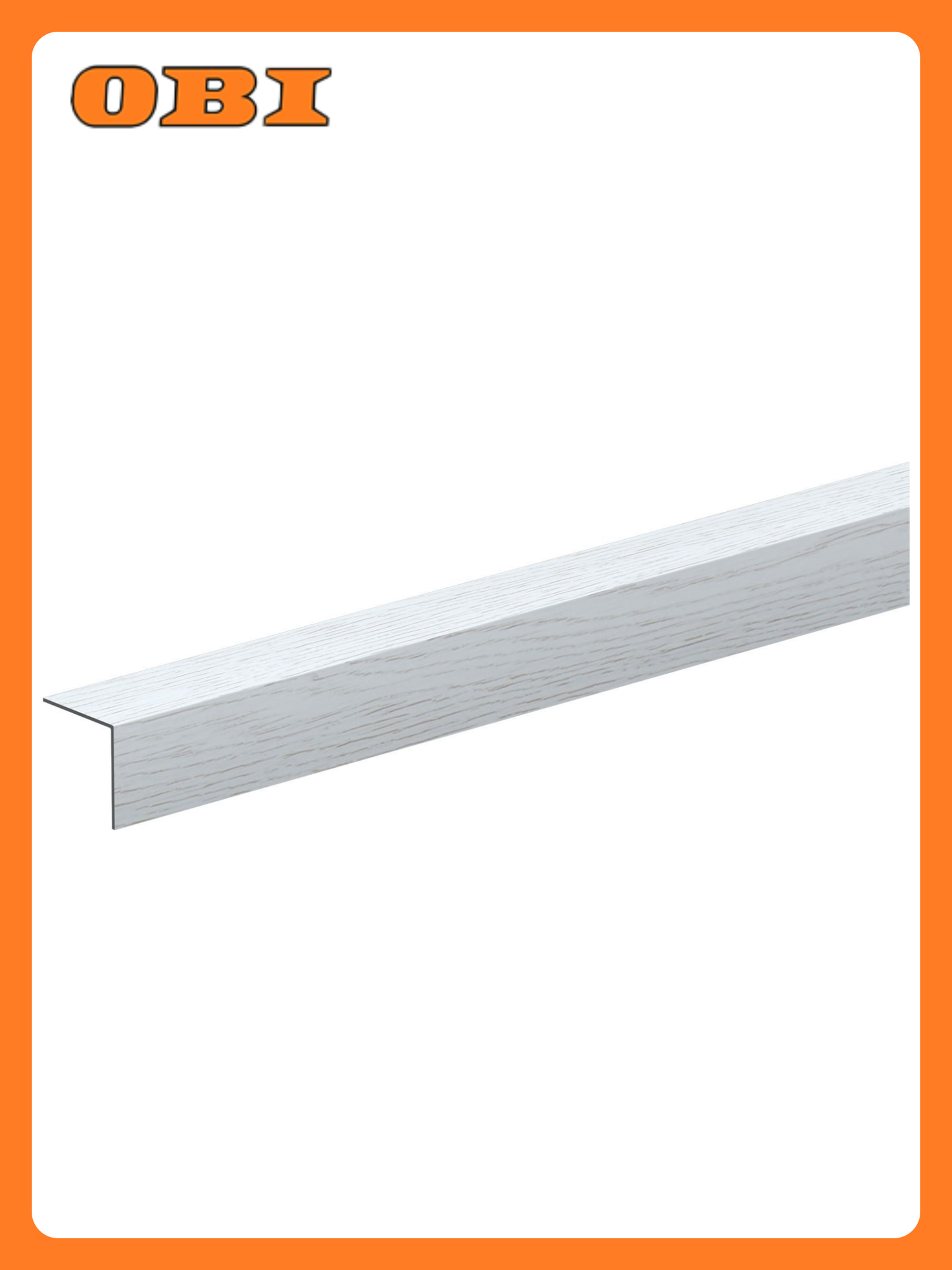 Угол ПВХ идеал 253 ясень серый 15Х15Х2700ММ