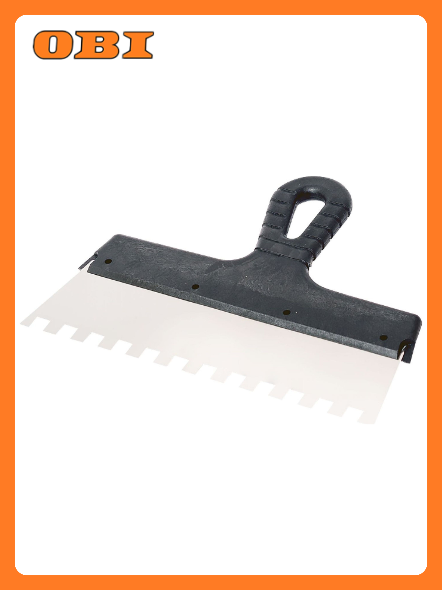 Шпатель фасадный Distar интек нержавеющая сталь зубчатый 250мм