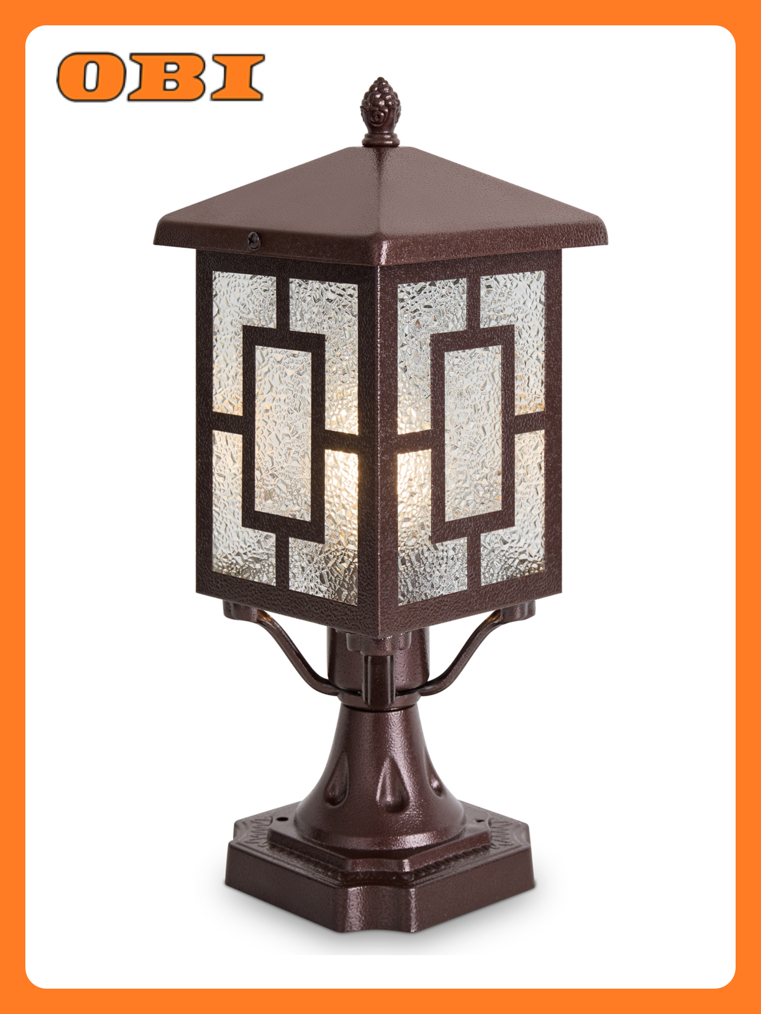 Ландшафтный светильник Voltega Ben 1хE27х40 IP44 Бронза Металл