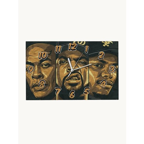 Настенные бесшумные часы ОСП Музыка Dr Dre Ice Cube Хип Хоп Старая школа. png - 313