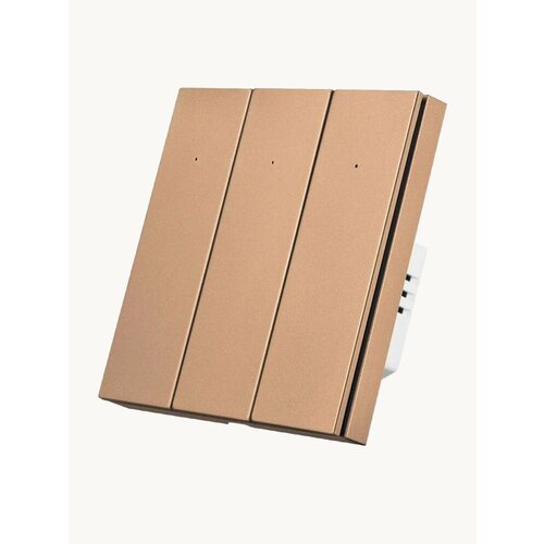 Умный выключатель с Алисой, выключатель с Wi-Fi одноклавишный белый, подключение с нулем и без нуля