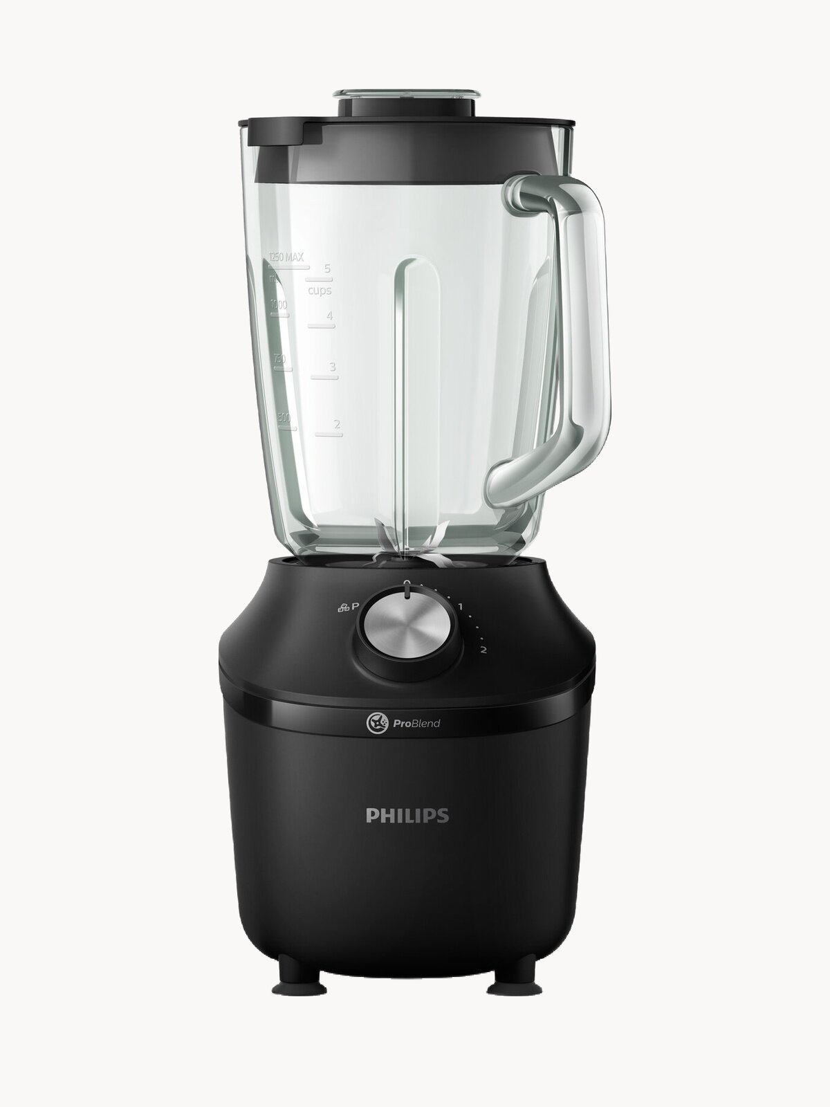 Блендер Philips HR2291/41, 600Вт, черный, 2л, для измельчения льда