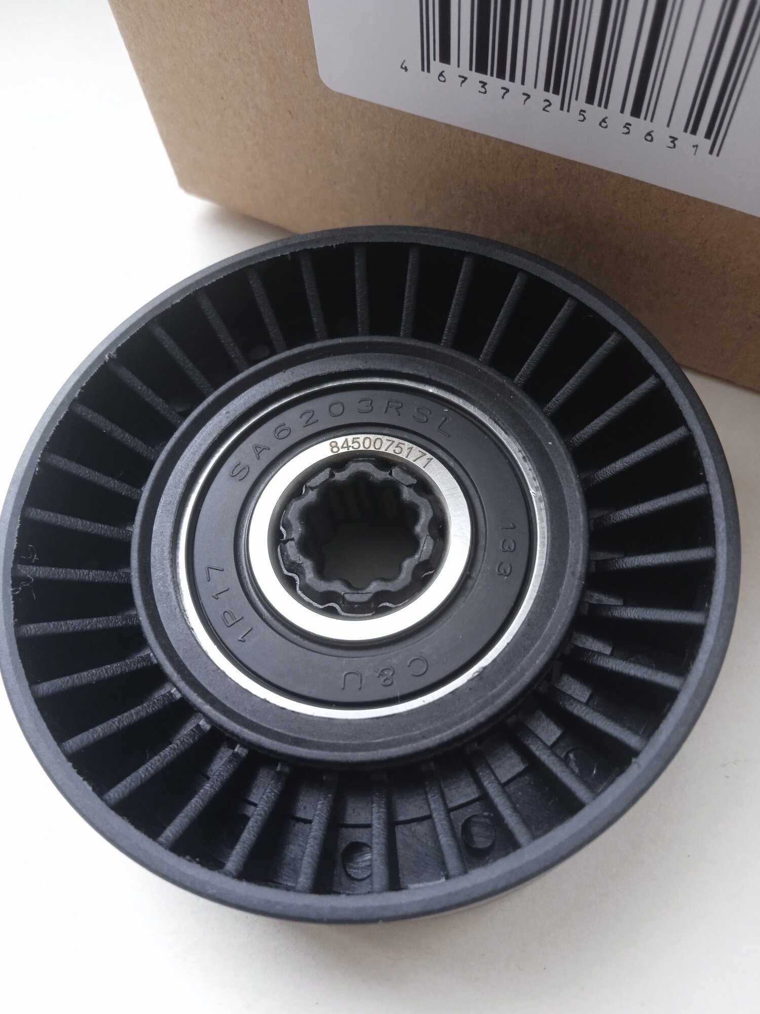 Ролик приводного ремня Lada Granta, Kalina-2 8450075171 (21230-1041056-10) — фото 1