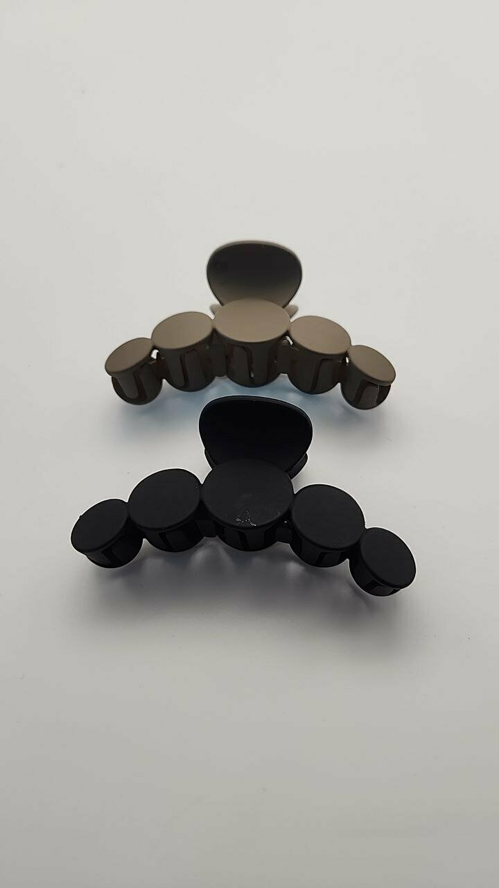 Крабики для волос, заколка с матовым покрытием, зажим