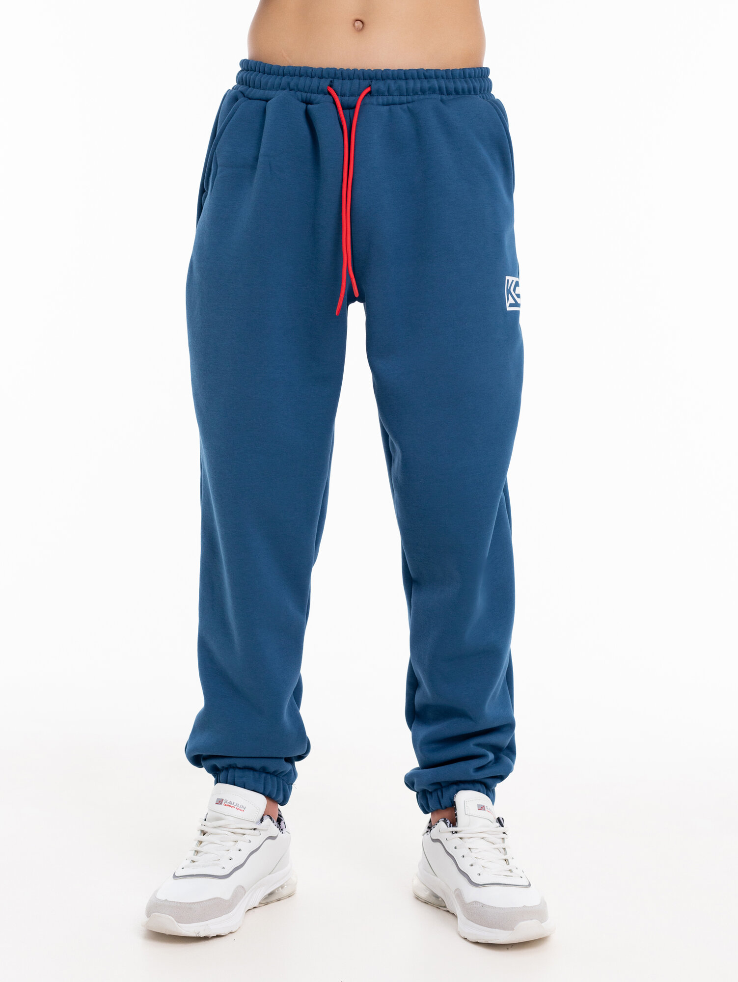 Брюки KRUTTO, размер 158, индиго — фото 1