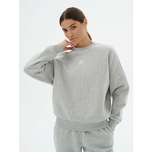 фото Свитшот rank essential fleece midlayer, размер xl, , серый