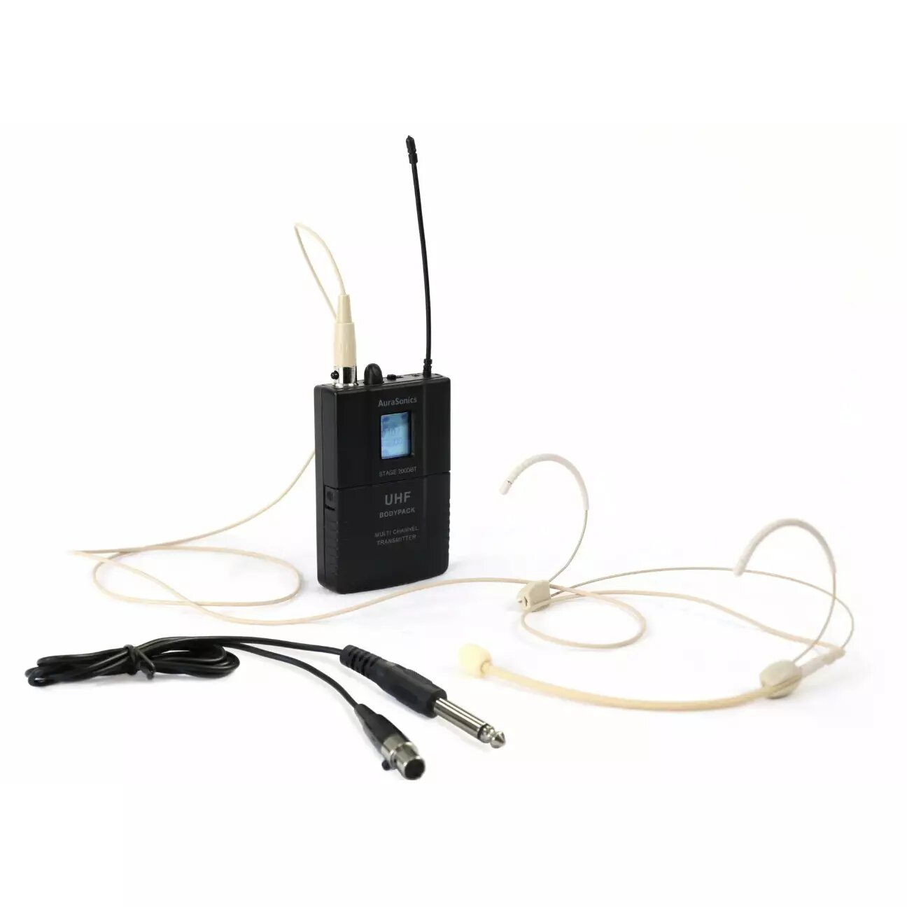 Передатчик для радиосистемы поясной AuraSonics STAGE 200DBT GUITAR
