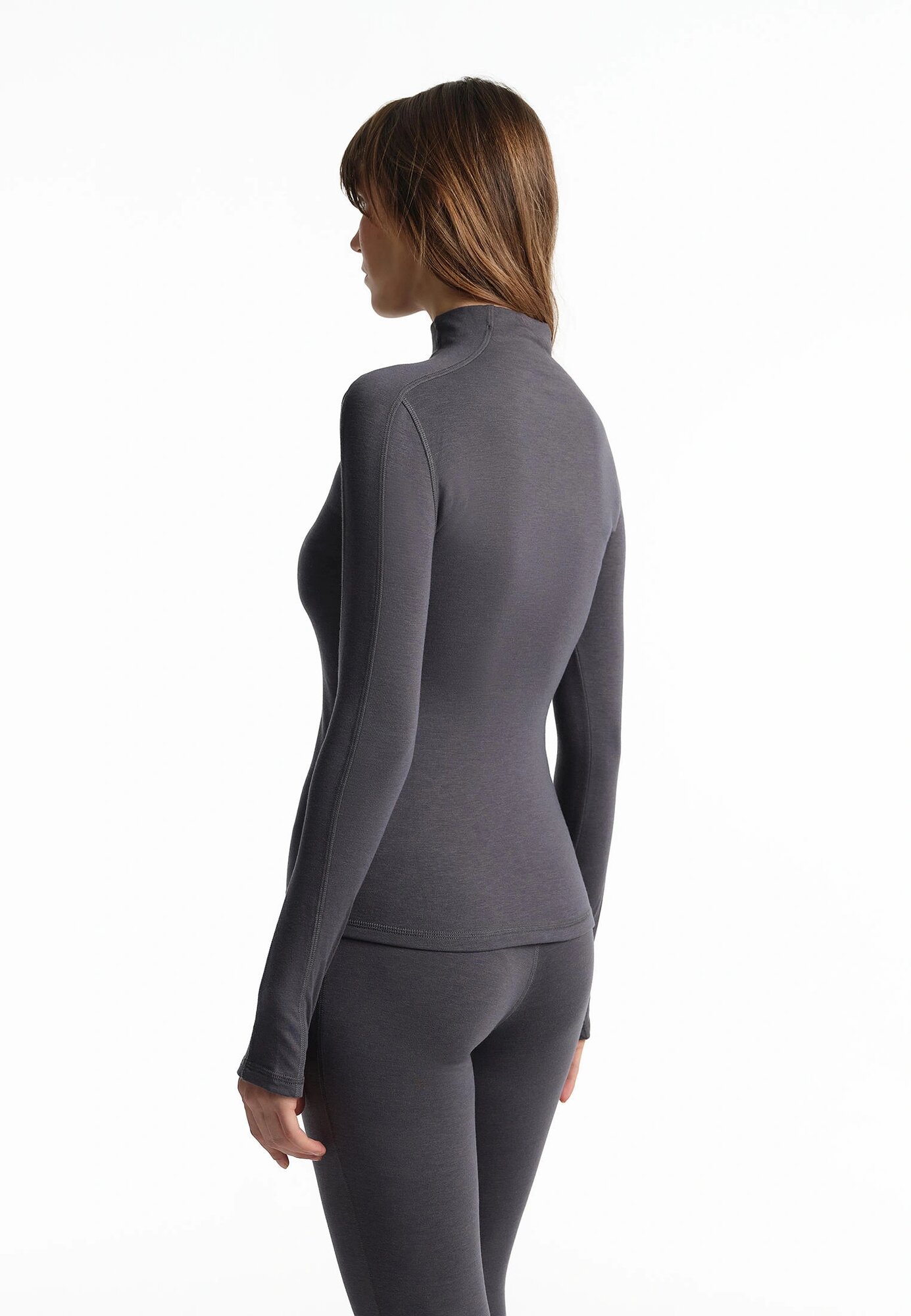 Термолонгслив URBANTIGER Coffee carbon fiber, размер S, графитовый — фото 1