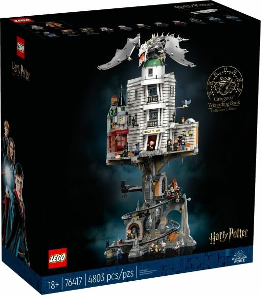 Lego 76417 Harry Potter Коллекционное издание: Волшебный банк Гринготтс
