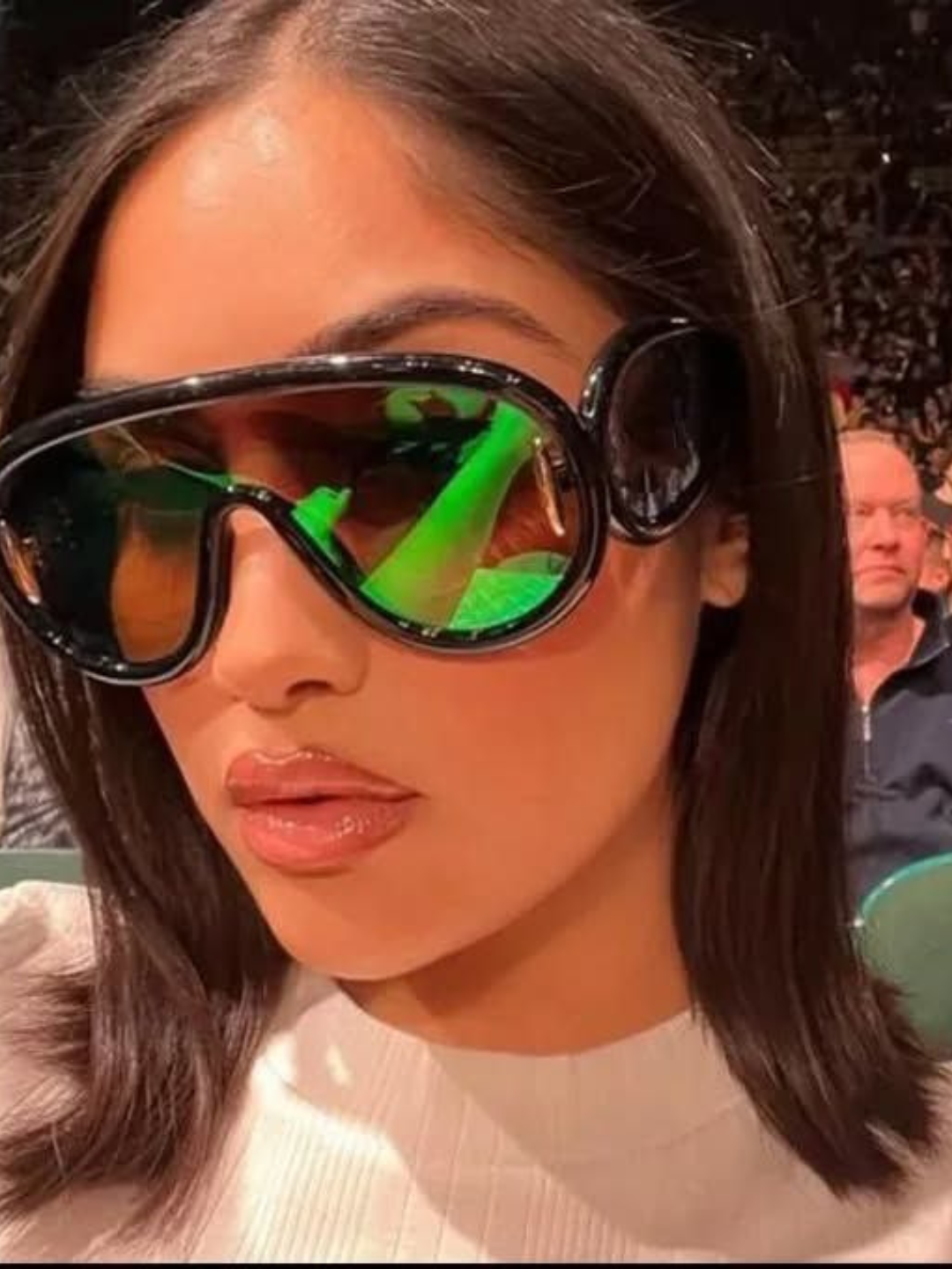 Солнцезащитные очки Loewe, черный — фото 1