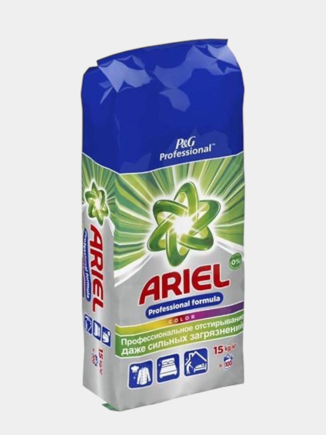 Стиральный порошок аква пудра, 15 кг, 100 стирок, для всех видов ткани