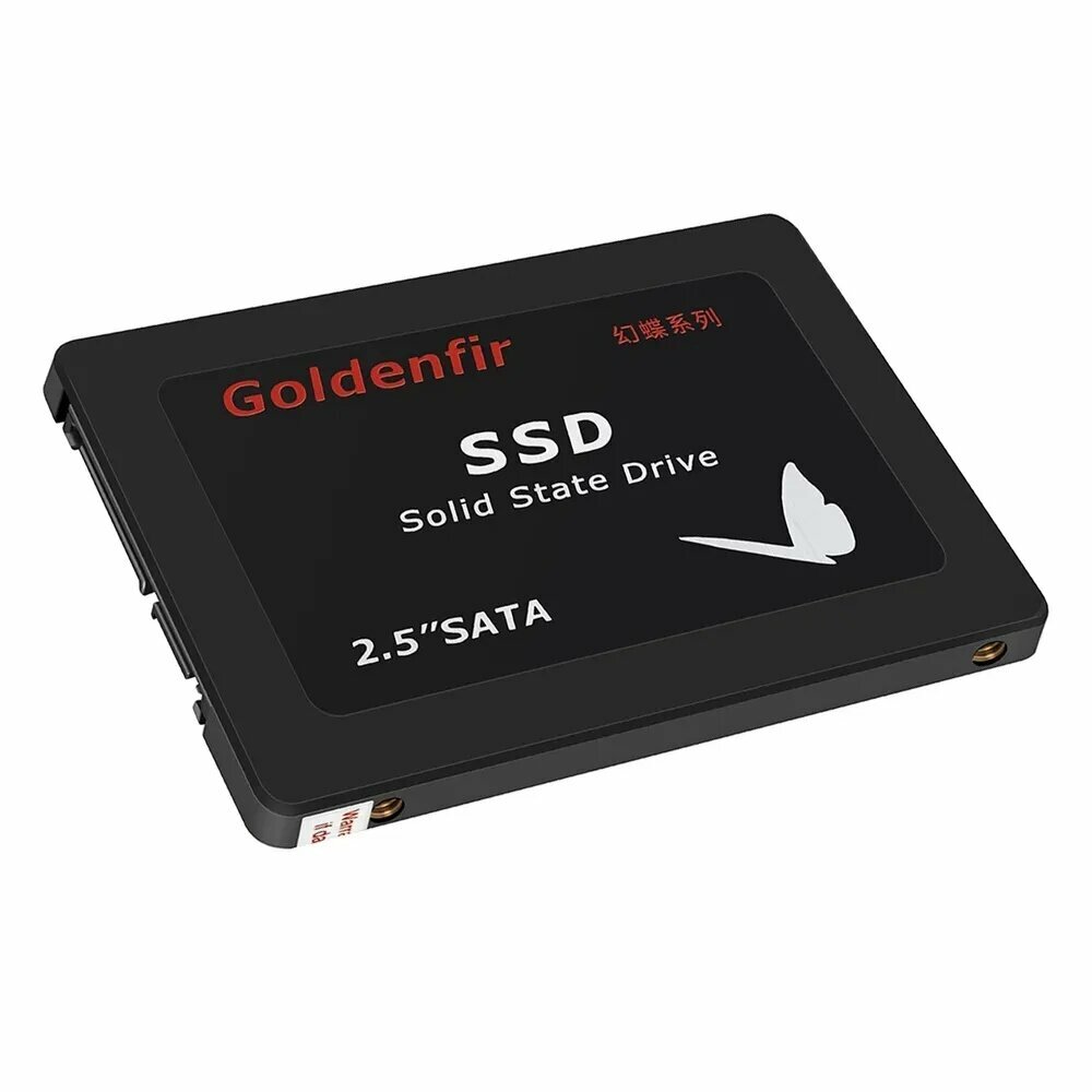 Goldenfir SSD 120 ГБ 2,5 дюйма SATAIII встроенный твердотельный накопитель для сервера настольного ноутбука универсальный черный