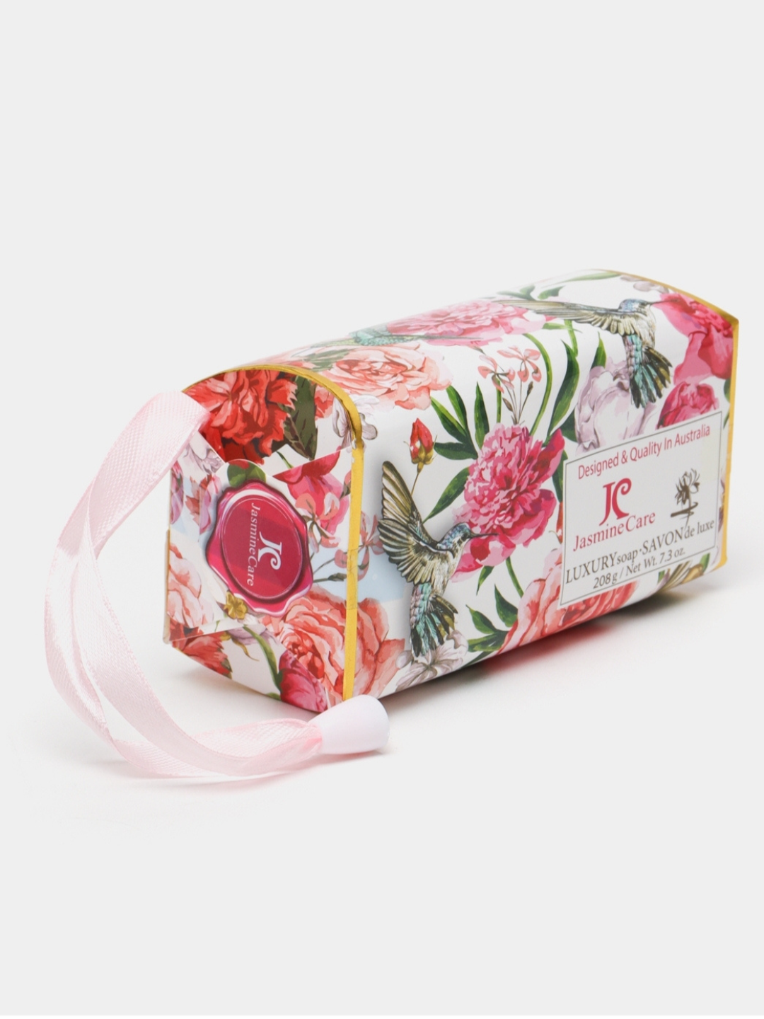 Роскошное мыло с цветочным ароматом в сеточке мягко очищает кожу, усиливает пену и дарит приятный запах.