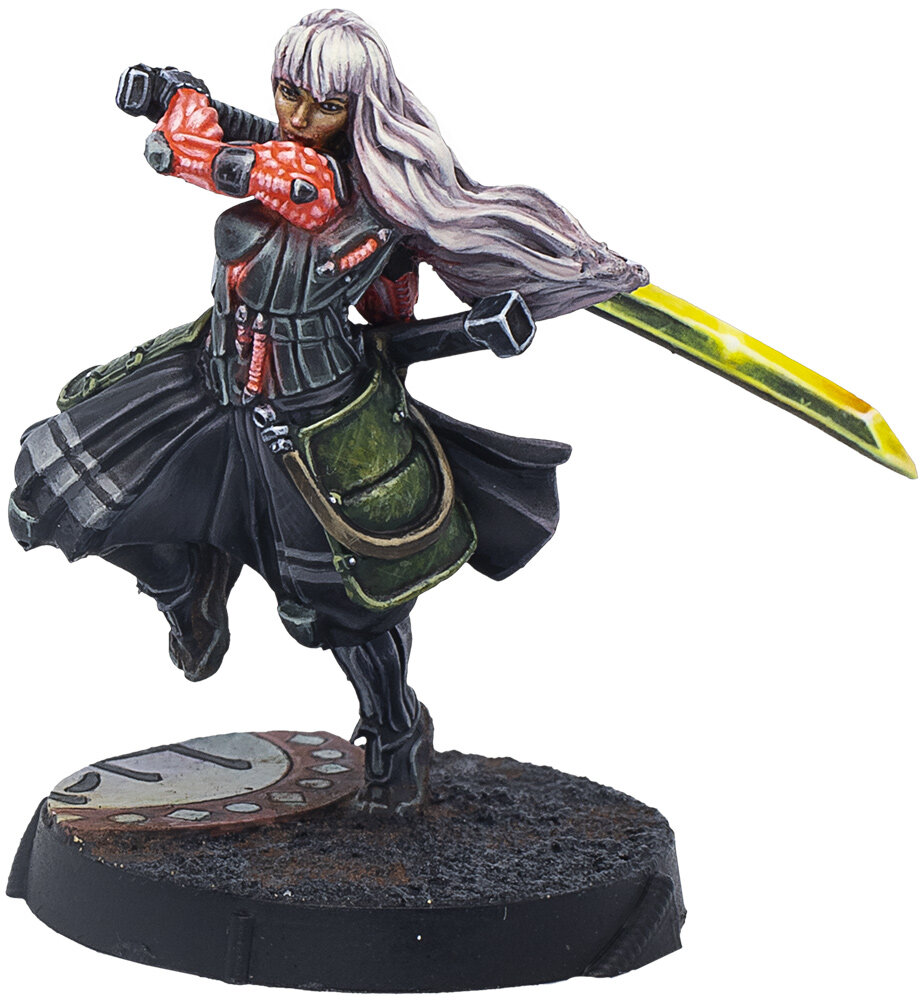 Настольная игра Infinity: JSA Essentials - Hero, Shinobu Kitsune (Monofilament CCW) — фото 1