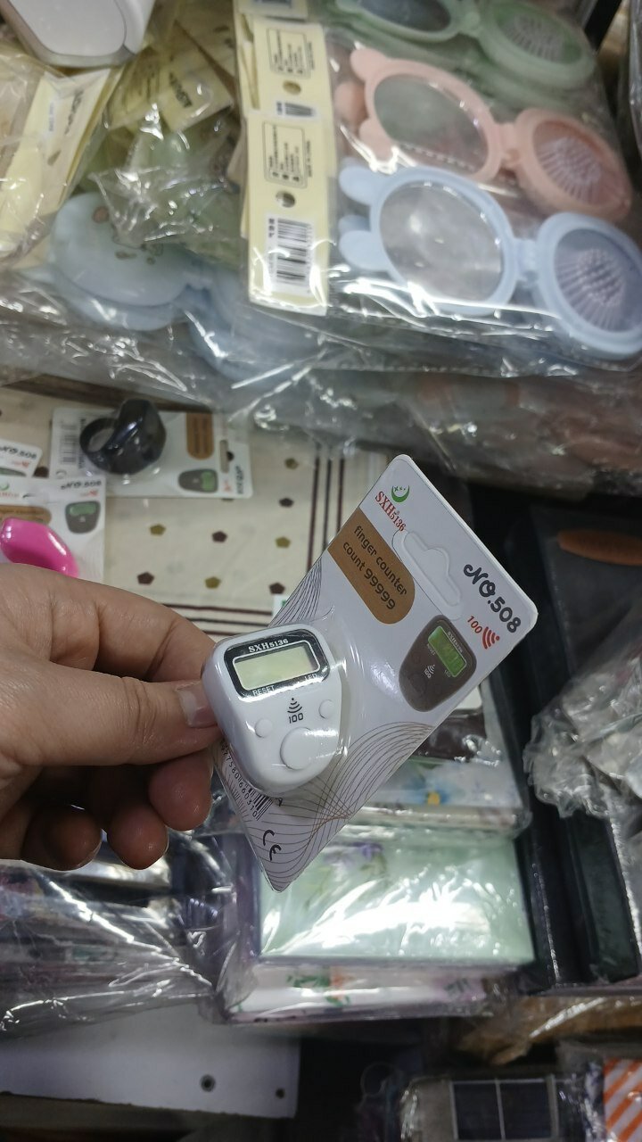 Электронные чётки на палец – цифровой счётчик, LED-дисплей, 0–99999, разные цвета