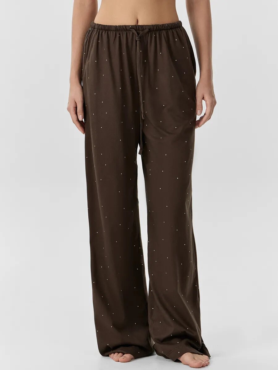 Брюки MARK FORMELLE для женщин, размер 164/170-98, коричневый — фото 1