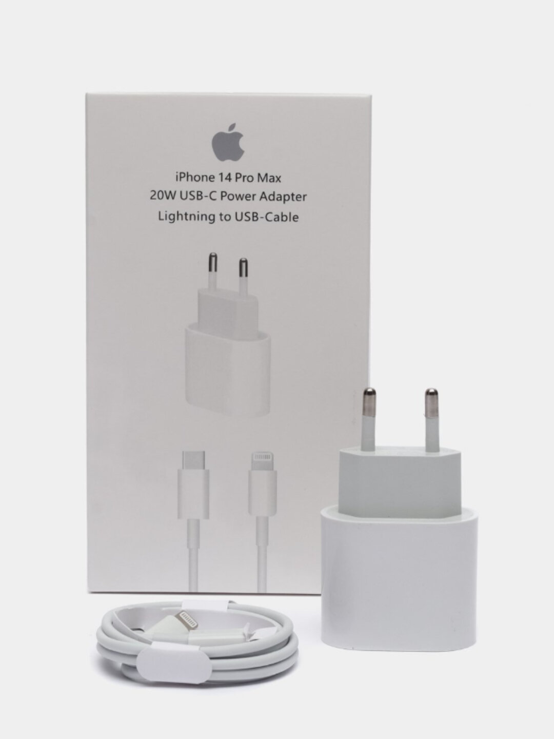 Зарядное устройство для iPhone, быстрая зарядка, 25 Вт, с кабелем Type-C на Lightning 2-pin