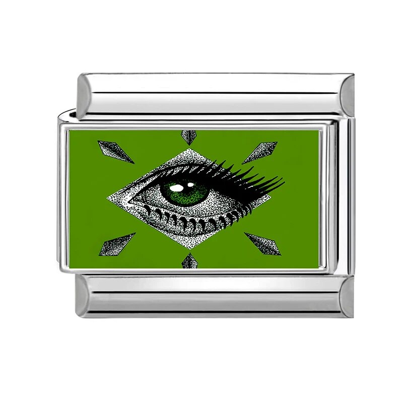 HEFLASHOR металлический браслет-шарм 9мм