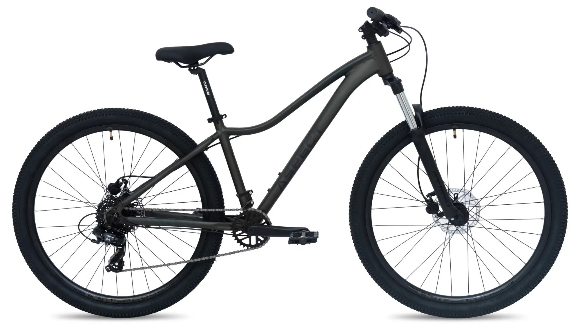 Велосипед Aspect Oasis Pro 26 2026 (XS (14,5"), Зеленый)