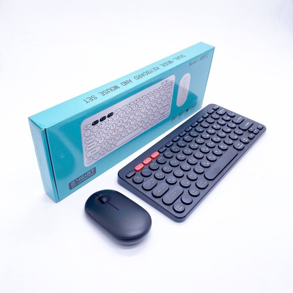 Беспроводной набор клавиатура и мышь KM902, Dual-mode (Bluetooth + 2.4G)