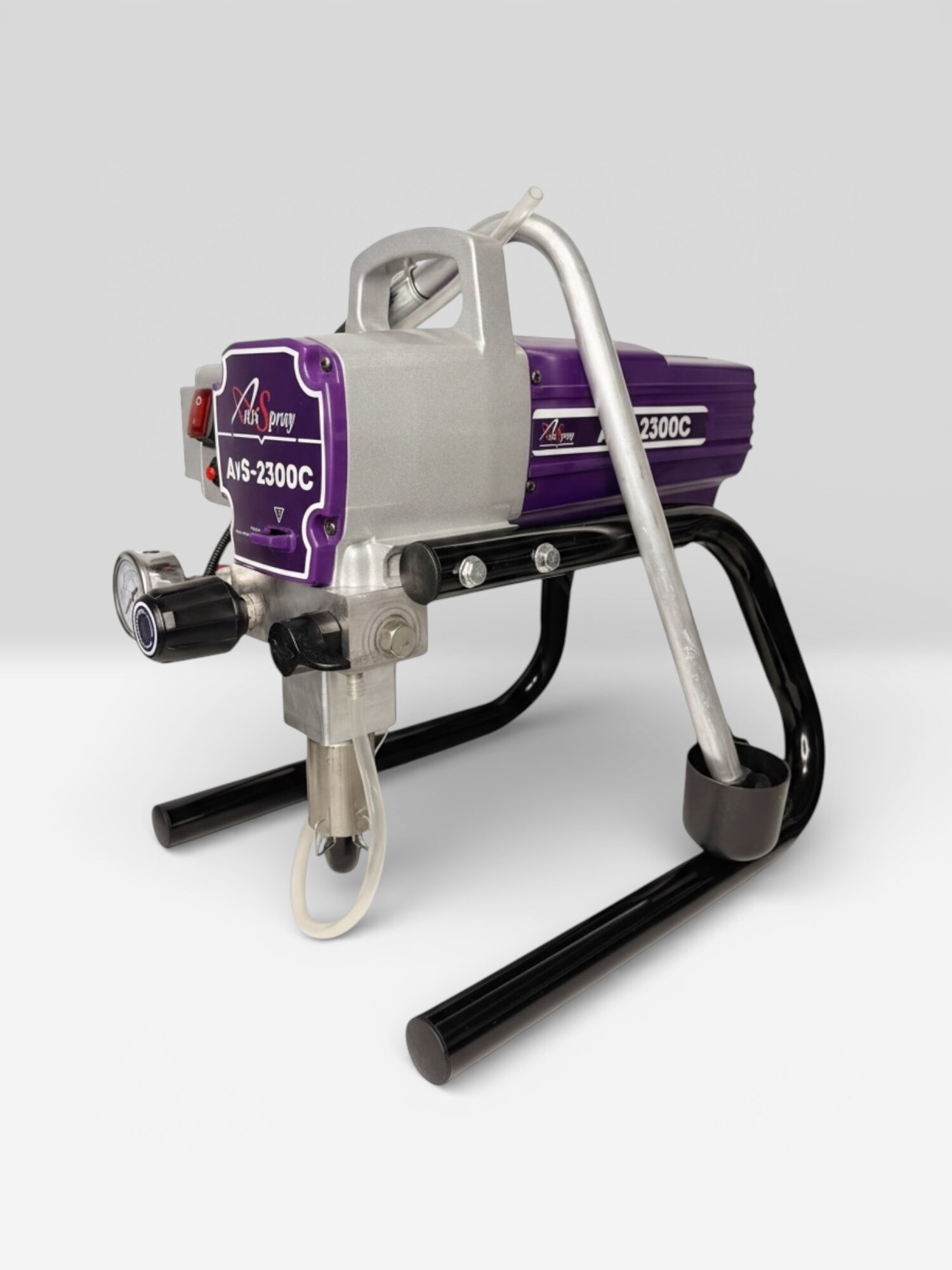 Аппарат окрасочный безвоздушный AktiSpray AvS-2300C, комплект (2,3 л/мин, 220 бар, 1300 Вт, 220 В, 50 Гц)