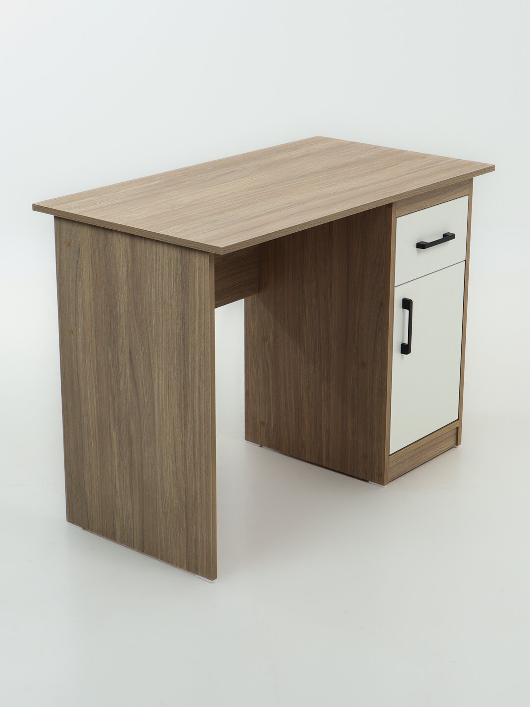 Письменный/Компьютерный стол DANTE-1 из ЛДСП с ящиком и тумбой. 100*55*75 см