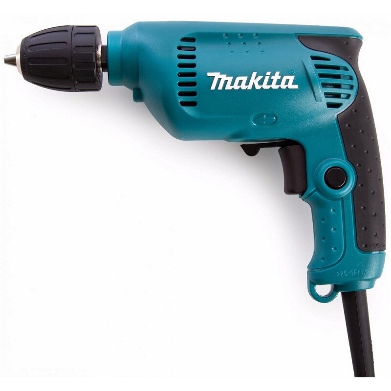 Дрель MAKITA сетевая, 450 Вт, 3000 оборотов/мин, патрон 10 мм (6413)