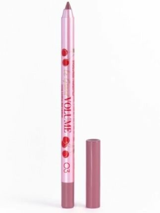 Vivienne Sabo Стойкий карандаш для губ тон 03 холодный нюд Le Grand volume гелевый увлажняющий быстрой фиксации 135 гр.