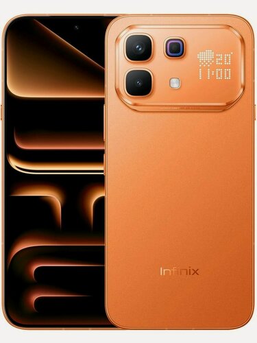 Изображение товара Смартфон Infinix Note 60 Pro 6.78", 8/256Gb, X6878, NFC, AMOLED, 144Гц, 6500мАч, оранжевый