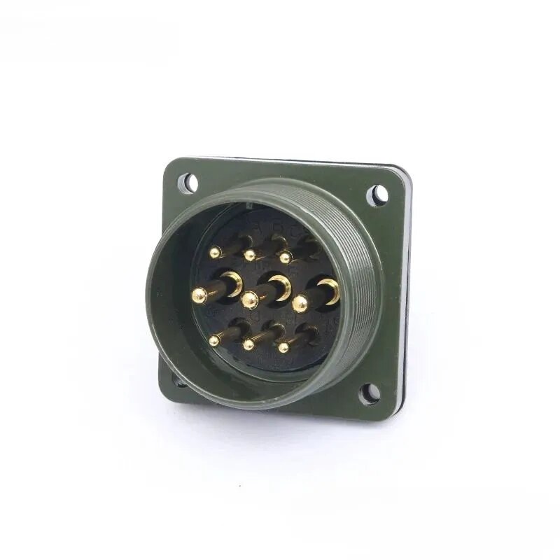1pcs MS3102A-24-11P Круглый соединитель 9pin MS5015 Подходит для авиационных разъемов