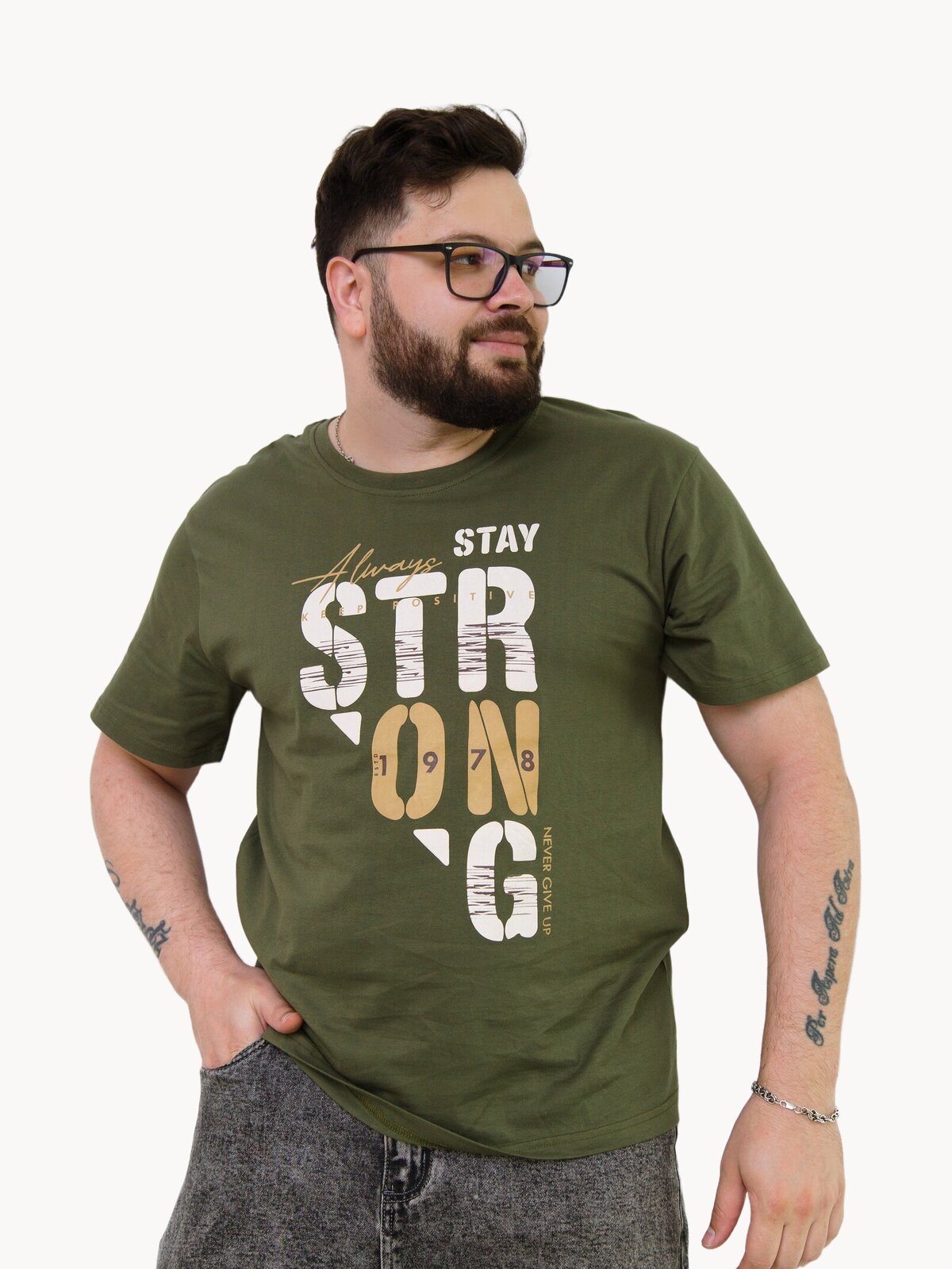 Футболка Ohana market мужская большого размера