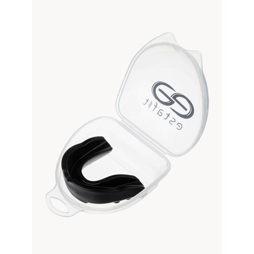 Капа боксерская взрослая Mr. Fox с контейнером, черная