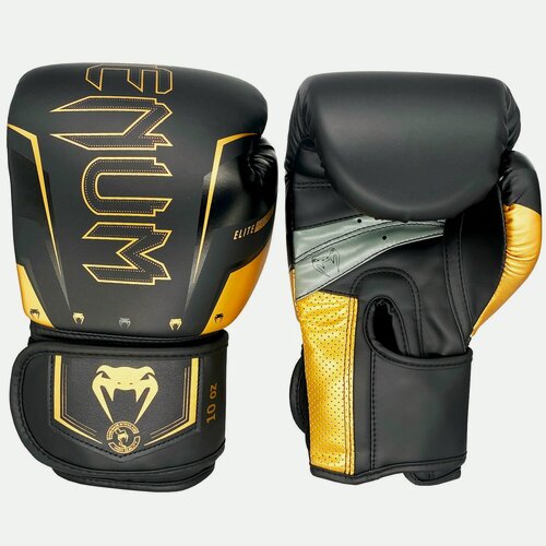 Изображение товара Перчатки боксерские ELITE EVO - Gold/Black, размер 10 oz (унций)