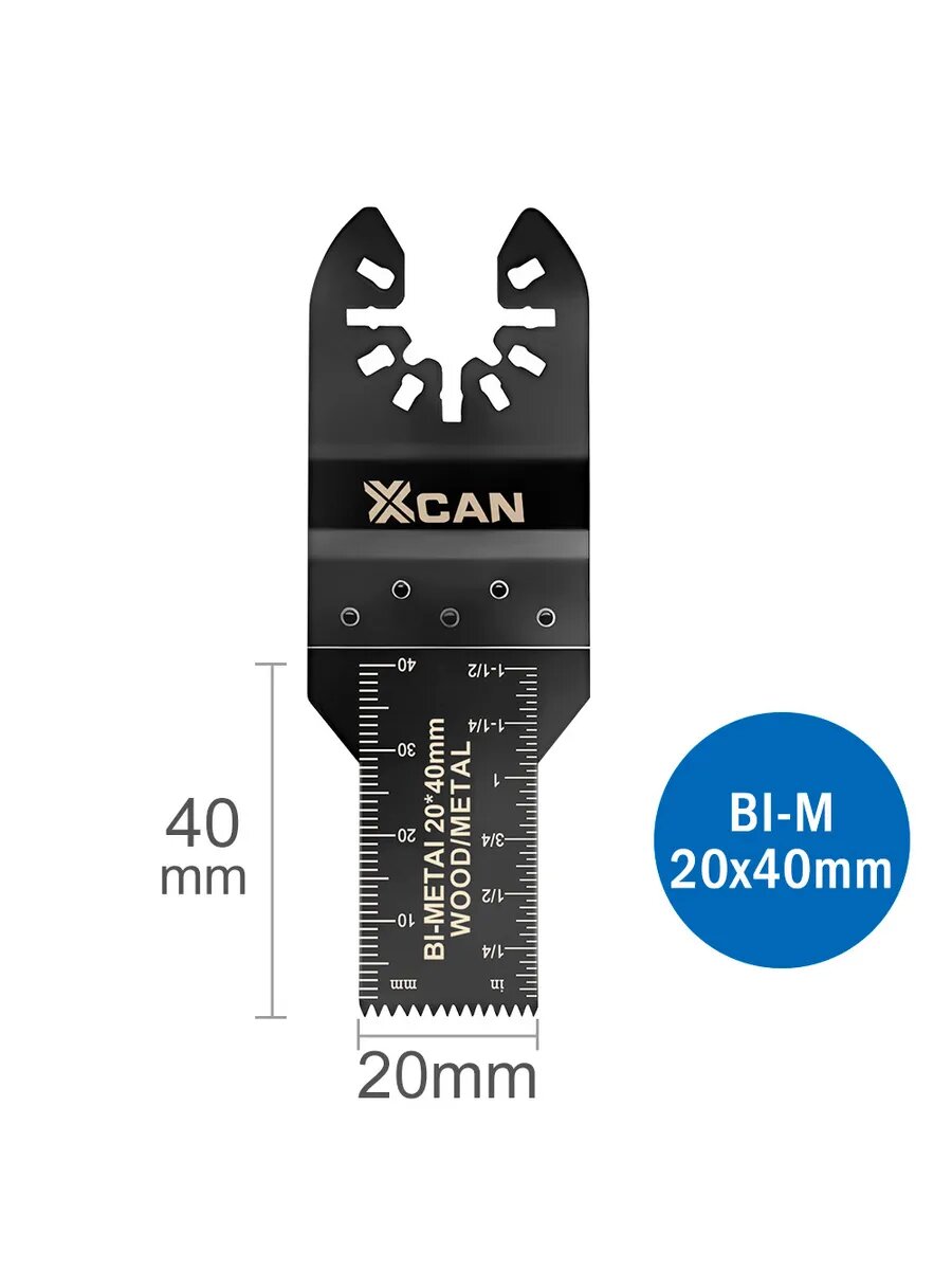 Карбидные насадки XCAN для реноватора по металлу 20x40 мм 2 шт. для Серия Bosch GOP Dewei DWE315K