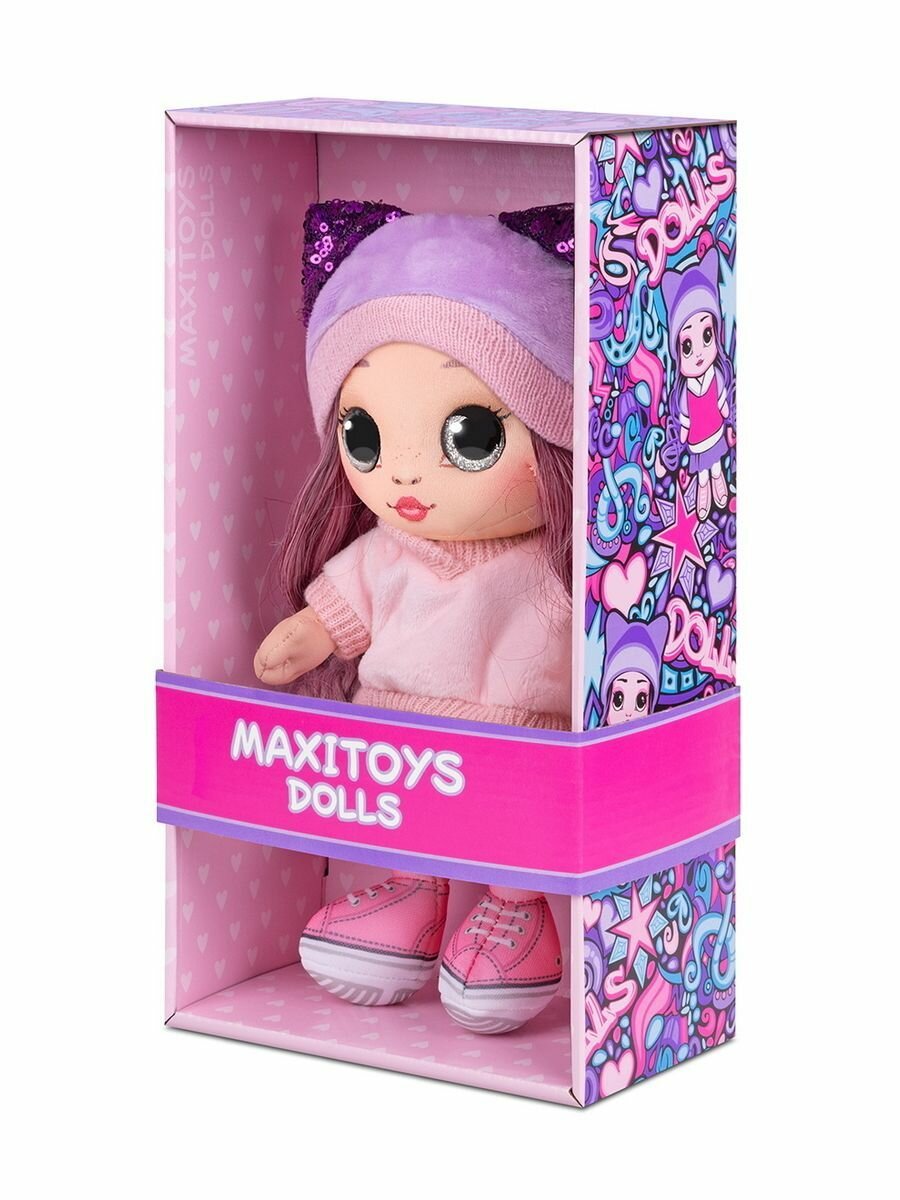 Игрушка для девочек кукла на шарнирах в подарочной коробке MAXITOYS — фото 1