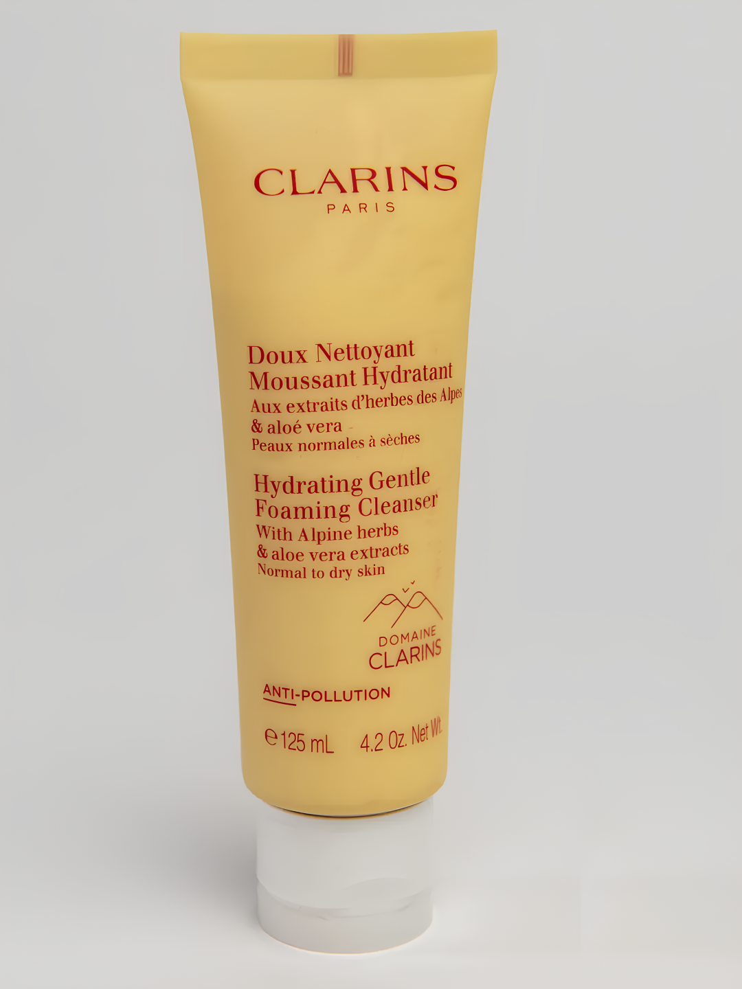 Увлажняющая крем-пенка для умывания Clarins, Hydrating Gentle Foaming Cleanser, 125 мл — фото 1