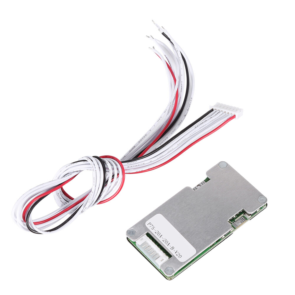 Protection Board, Board with Balance, Durable for Charging And Discharging 24V 20A Accurate Overcharge 18650 Battery