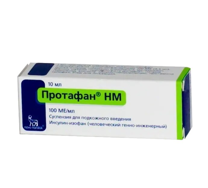 Протафан HM суспензия для пкож введ 100 мемл фл 10 мл