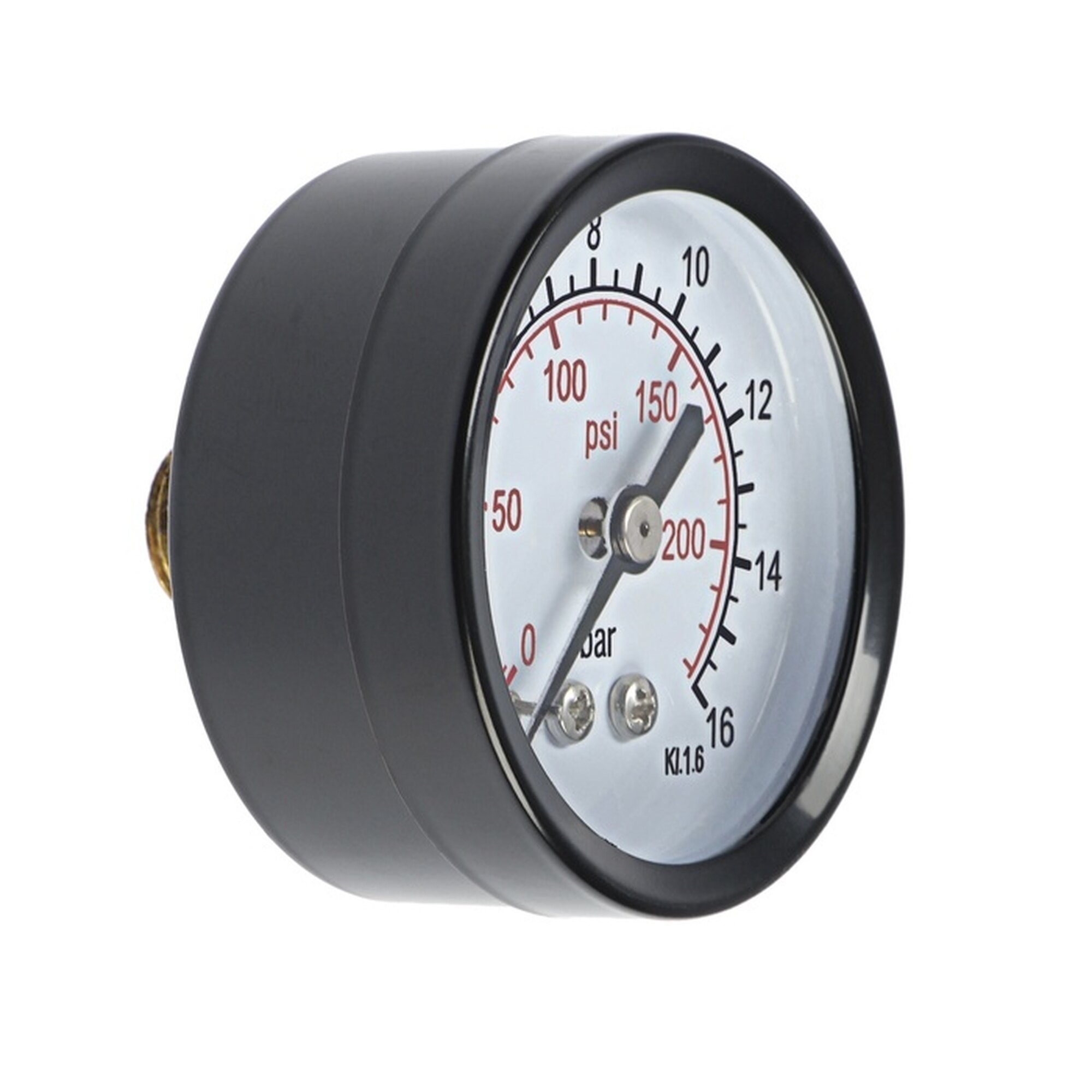 Манометр ZEIN аксиальный диаметр корпуса 50 мм 16 бар 1/4