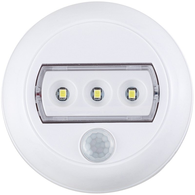 Датчик движения- светильник настенный NIGHTLUX LED 120° 4м белый