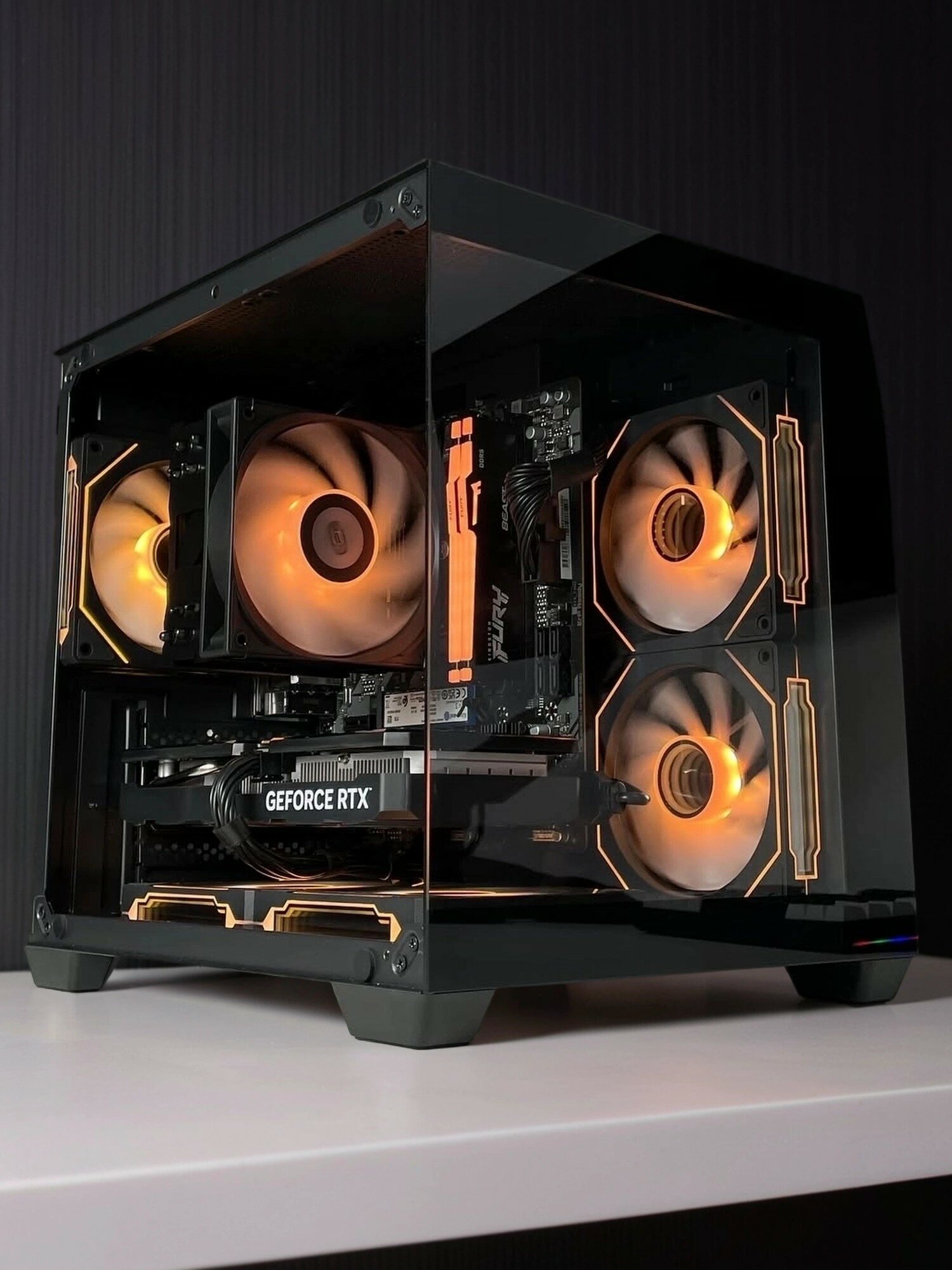 Игровой ПК (AMD Ryzen 5 7600 / NVIDIA GeForce RTX 3060 / 64 ГБ ОЗУ /500 ГБ SSD M2) (Игровой компьютер / системный блок)