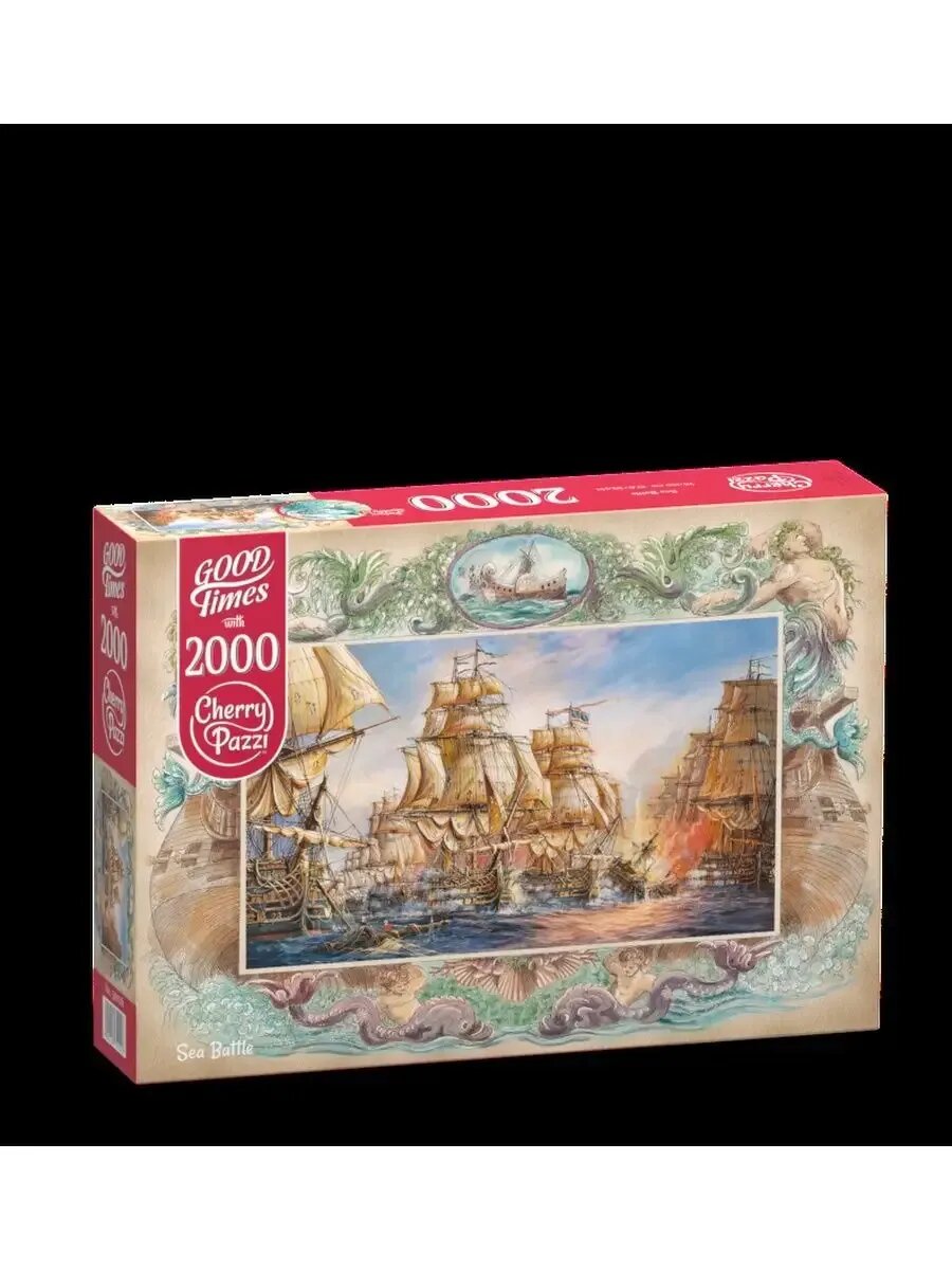 Cherry Pazzi Пазл 2000 деталей Морское сражение — фото 1