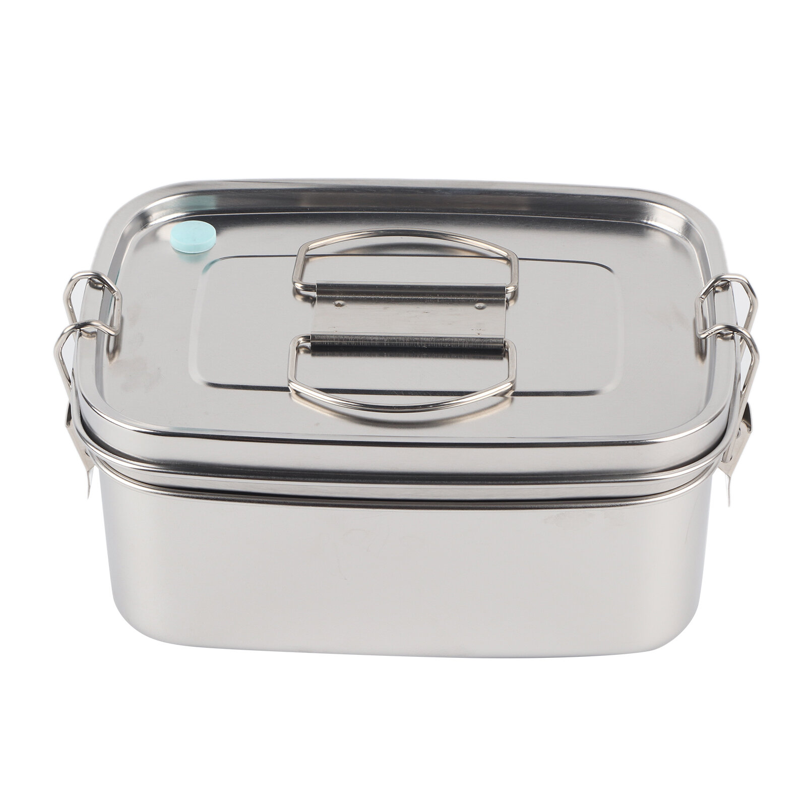 15 л 2 слой -коробки для ланч -коробки Портативная утечка 304 Отечественная сталь Bento Container Jinner для домашней официальной стали цвета