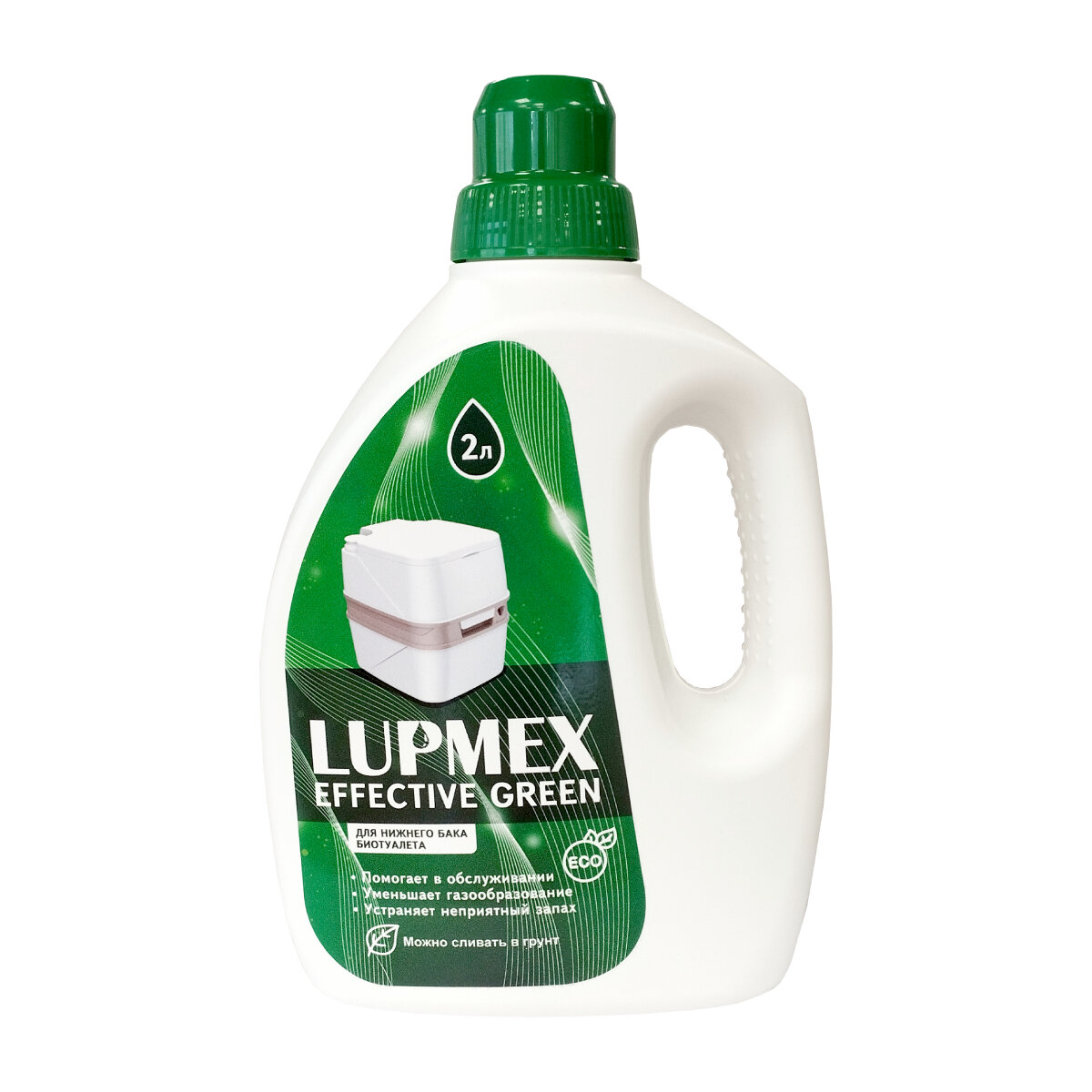 Туалетная жидкость LUPMEX EFFECTIVE GREEN 2 л