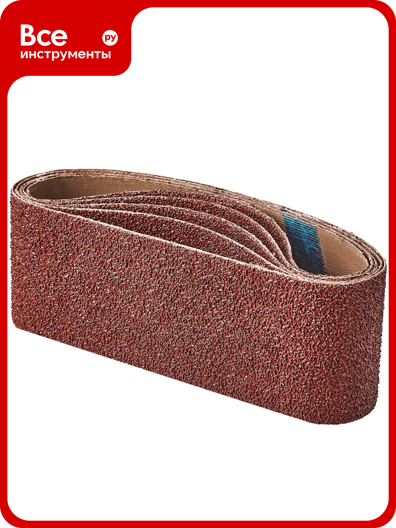 Лента шлифовальная (5 шт; 76х457 мм; P40) Inforce 11-01-042