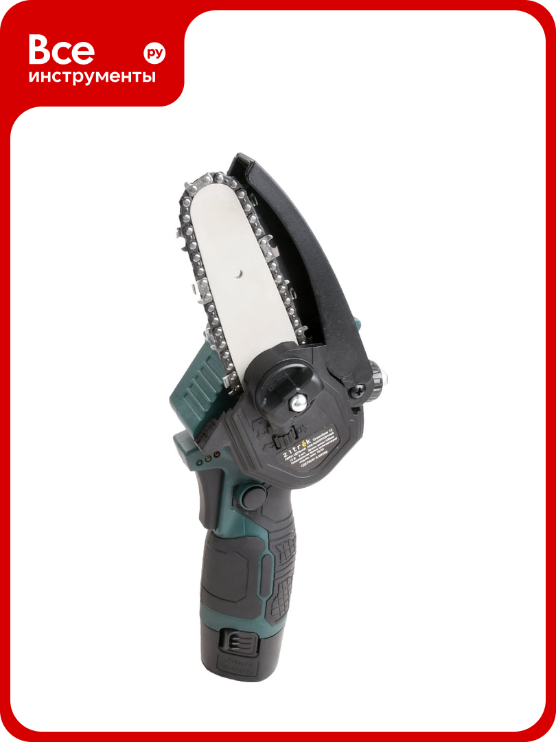 Пила цепная аккумуляторная Zitrek GreenSaw 12 12В 20Ач Li-ion аккум. 1шт ЗУ 085-4448