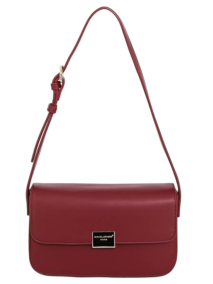 Сумка кросс-боди DAVID JONES, бордовый — фото 1
