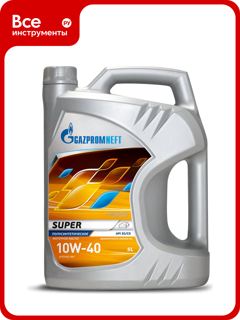 Масло Super 10W-40 5л Gazpromneft 253142143