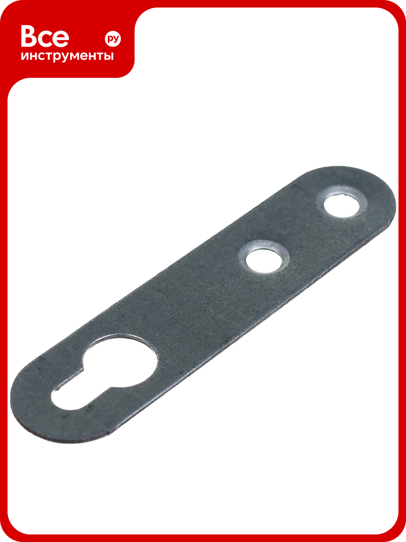 Подвес Tech-Krep/Zitar N495, прорезь сверху оцинкованный 4 шт. 129968, для размещения на стенах отдельных полок